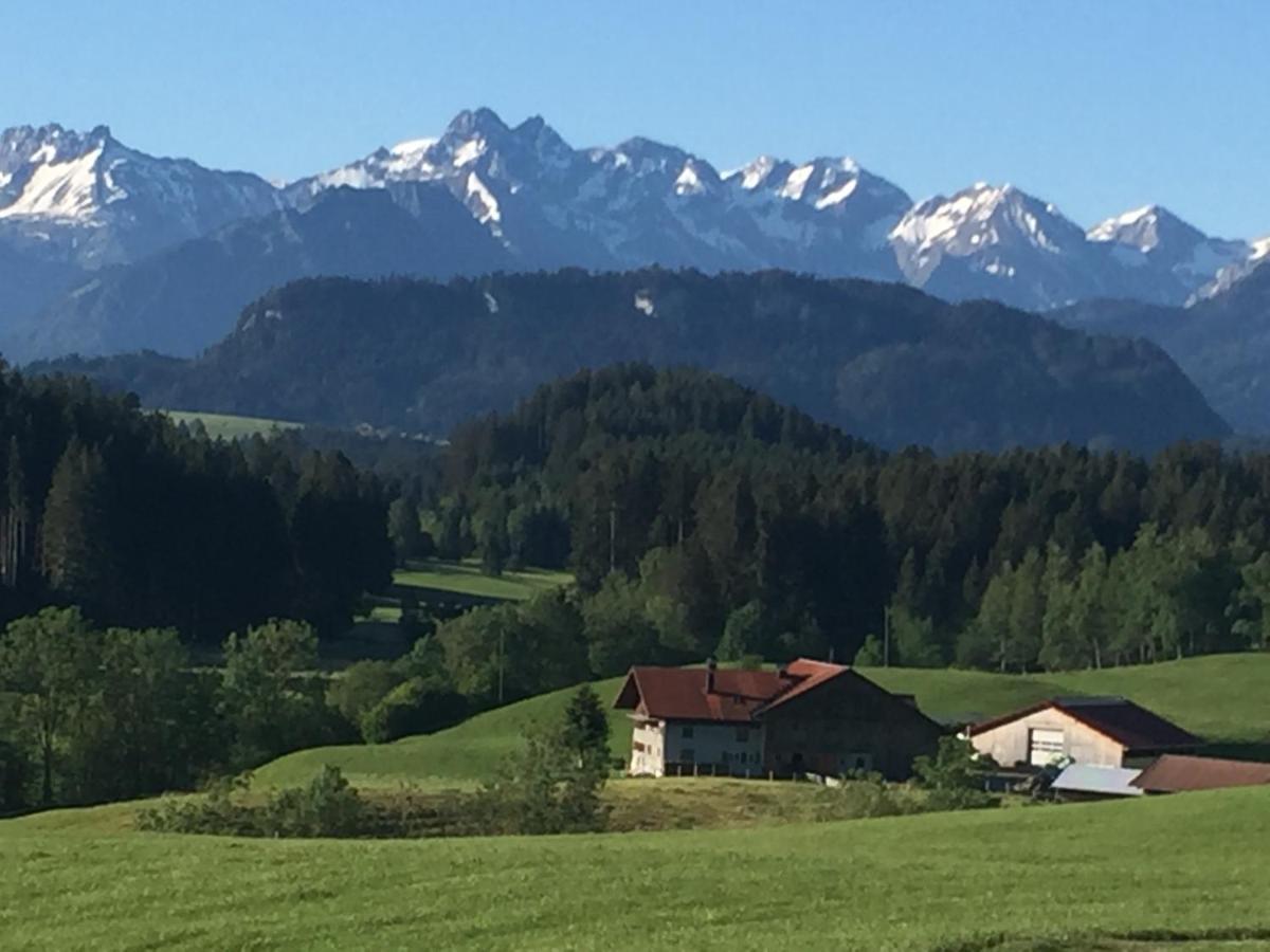 Bergblick Lodge Ofterschwang Exterior foto